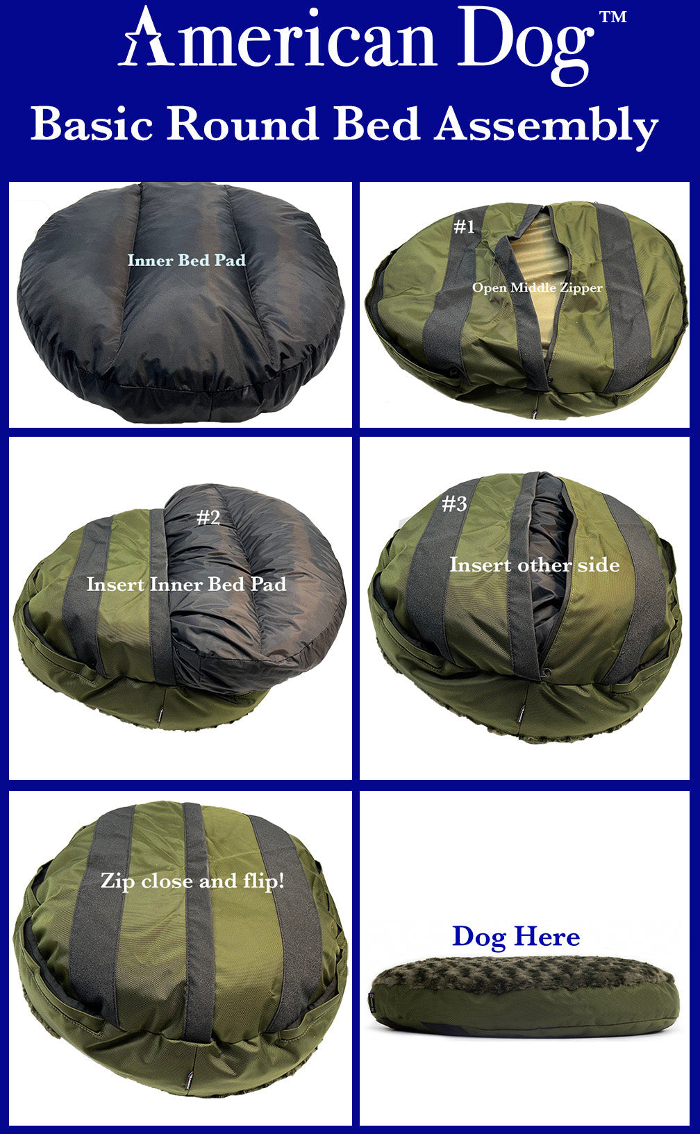 Dog Bed - Round Furvana™