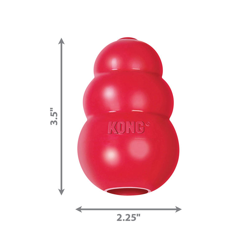KONG Classic Dog Toy — Red