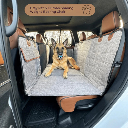 Heavy-Duty Back Seat Cover — Waterproof Dog Hammock for Cars, Trucks & SUVs