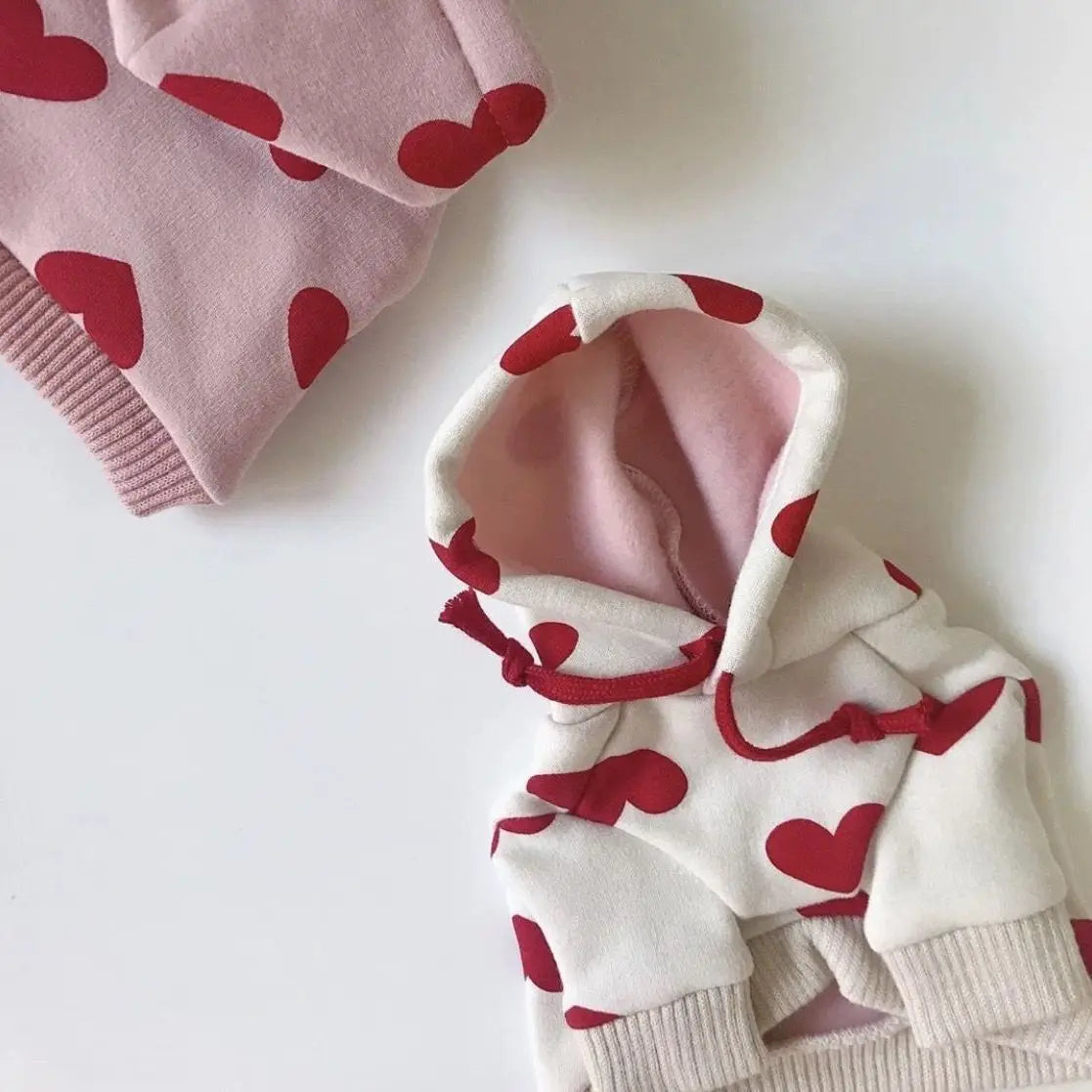 Heart Hoodie for Small & Medium Dogs (XS–XXL)