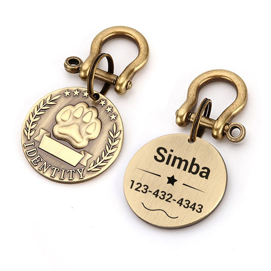Personalized Collar ID Tags — Free Custom Engraving (3 Styles)