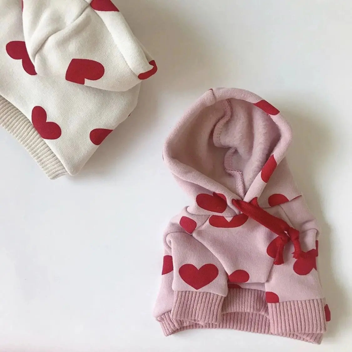 Heart Hoodie for Small & Medium Dogs (XS–XXL)