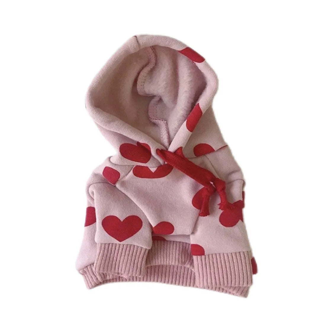 Heart Hoodie for Small & Medium Dogs (XS–XXL)