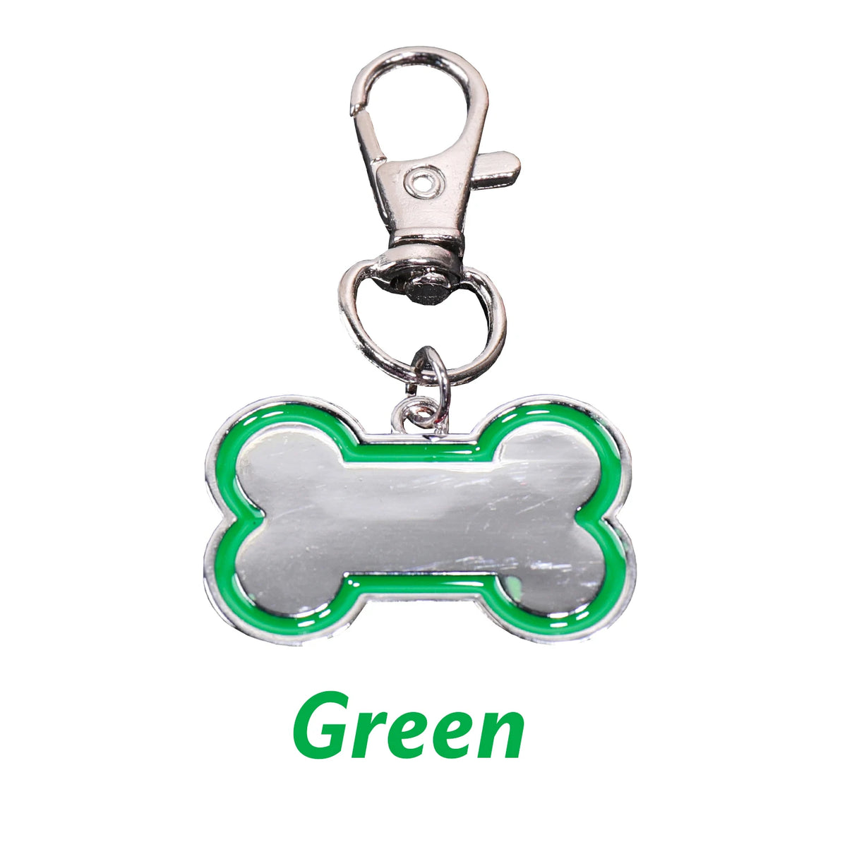 Engraved Bone-Shape Dog Tag — Laser Personalized