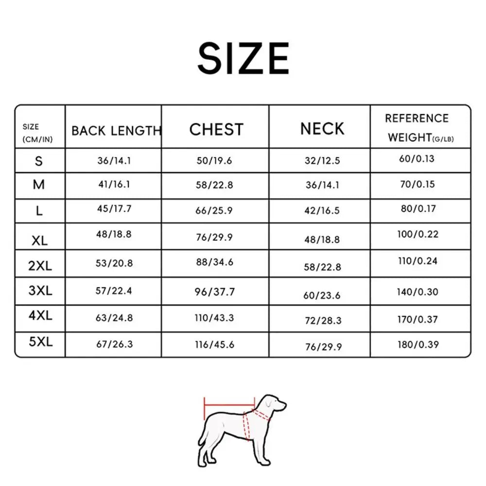 High-Neck Thermal Dog Jacket — Windproof Winter Layer (S–5XL)