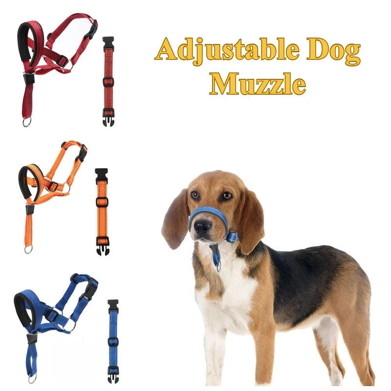 Padded No-Pull Head Halter — Reflective Comfort Fit (S–XL)