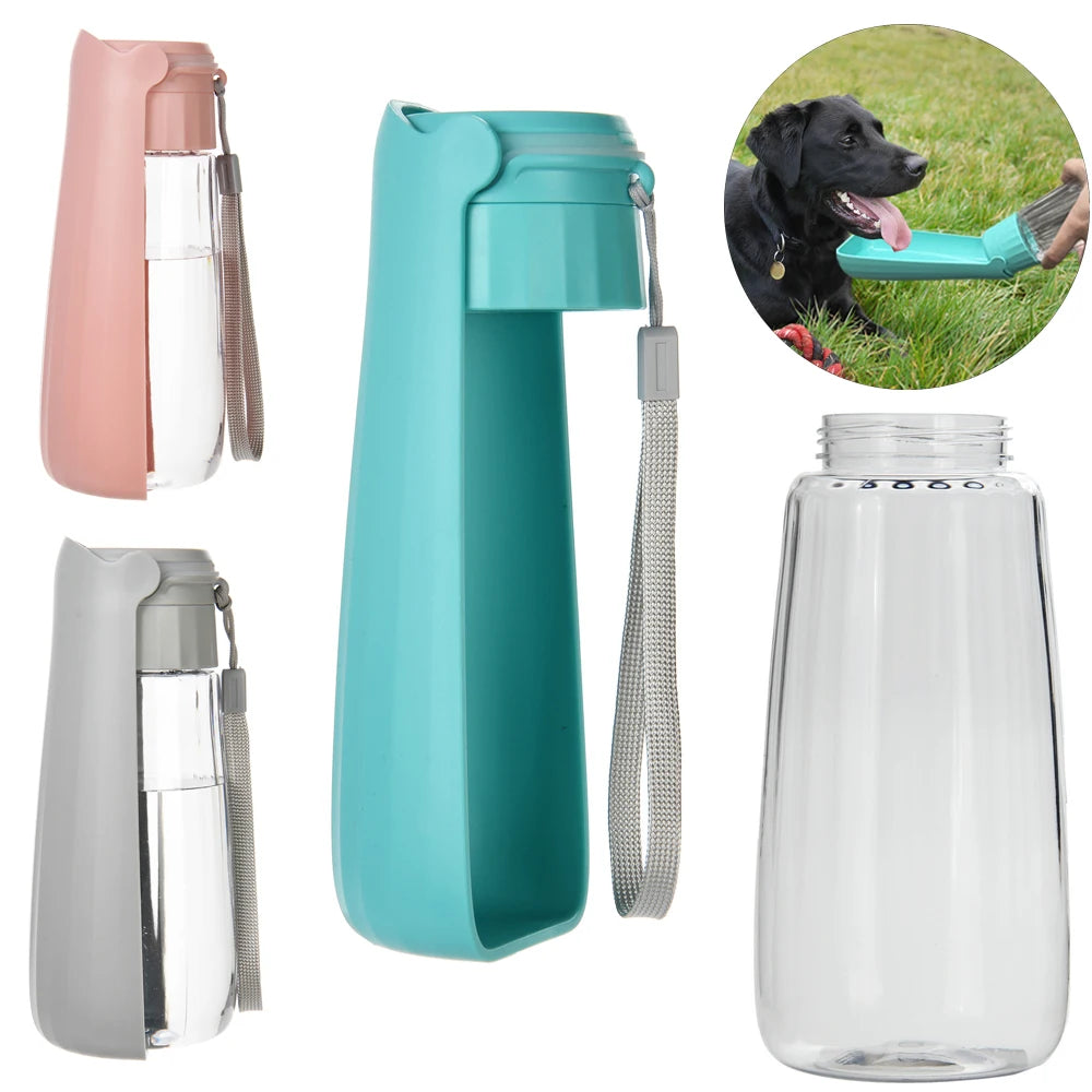 Portable Dog Water Bottle — Leak-Proof Travel Dispenser