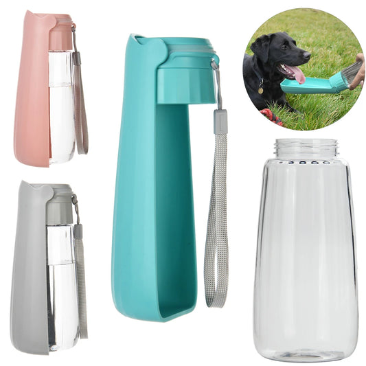 Portable Dog Water Bottle — Leak-Proof Travel Dispenser