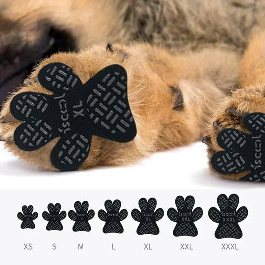 Anti-Slip Paw Grip Pads — Adhesive Traction for Hardwood Floors (S–XXXL)