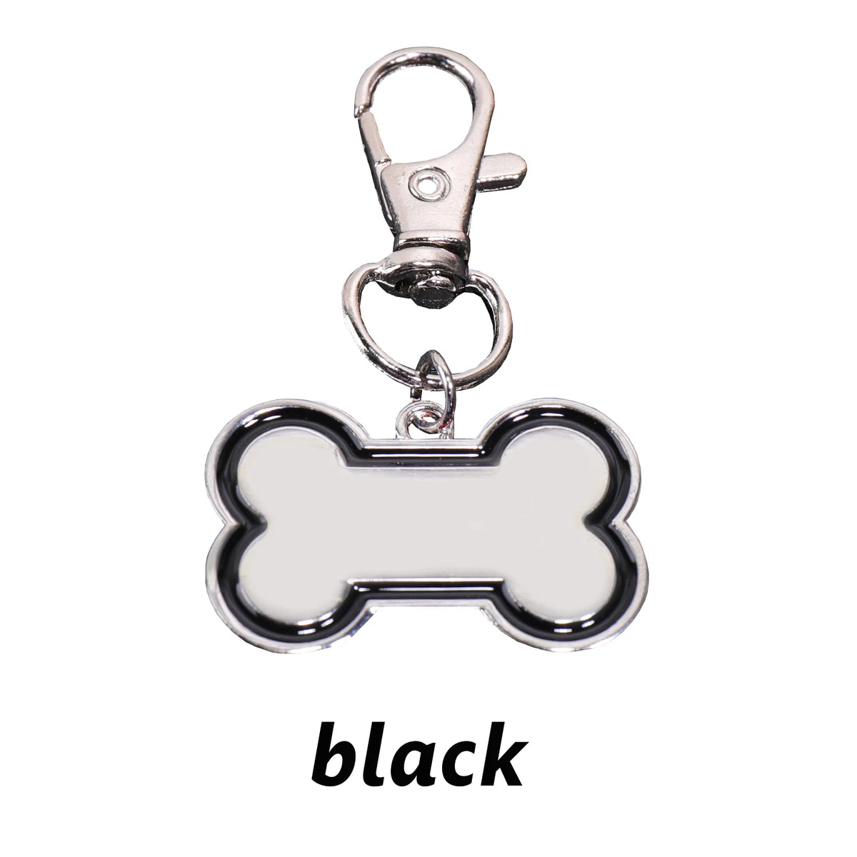Engraved Bone-Shape Dog Tag — Laser Personalized