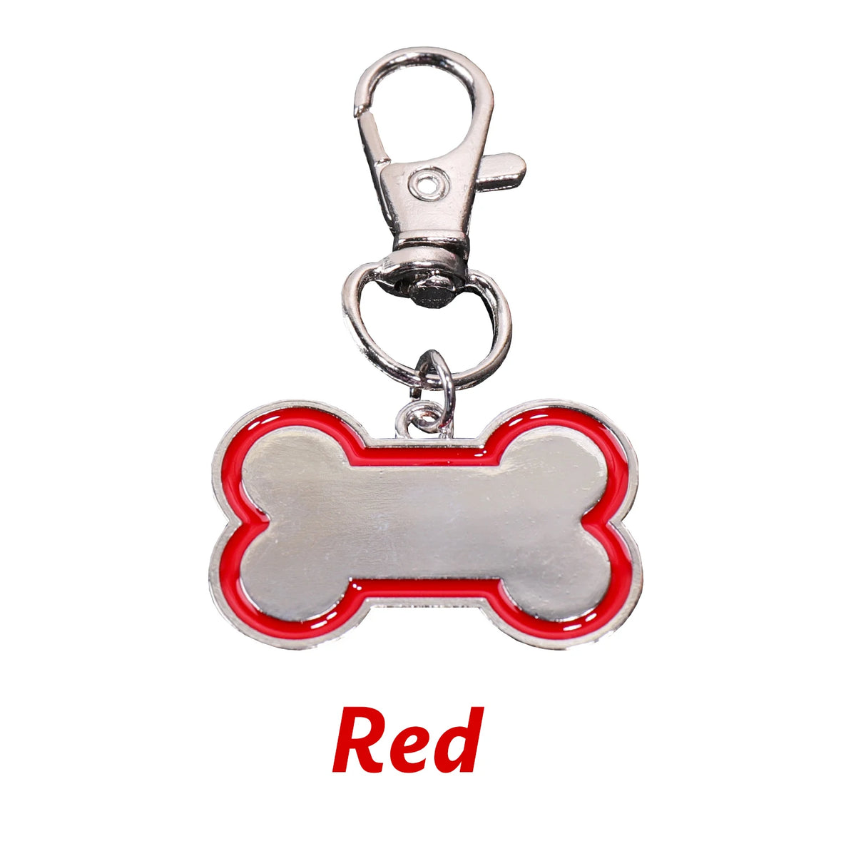 Engraved Bone-Shape Dog Tag — Laser Personalized