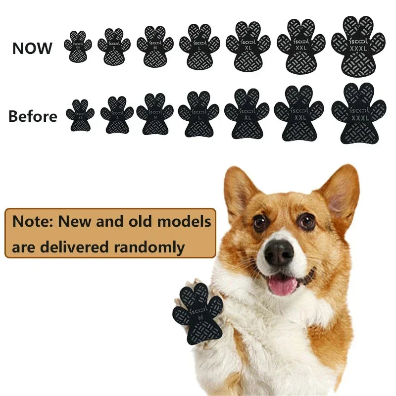 Anti-Slip Paw Grip Pads — Adhesive Traction for Hardwood Floors (S–XXXL)