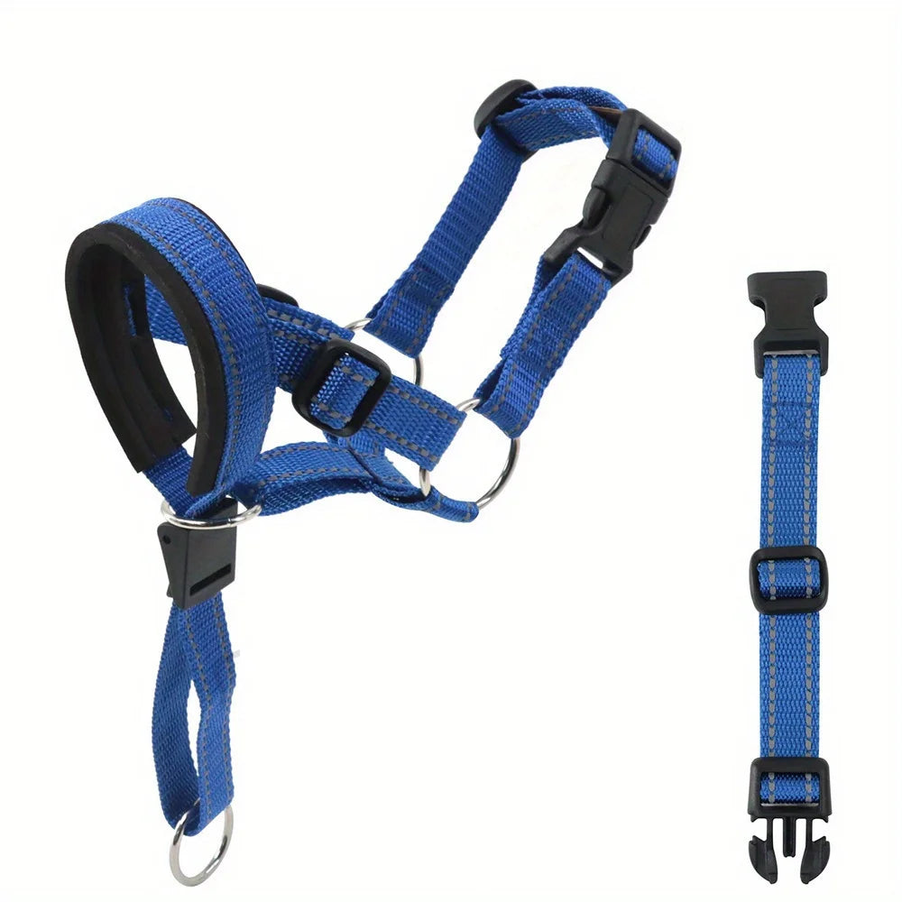 Padded No-Pull Head Halter — Reflective Comfort Fit (S–XL)